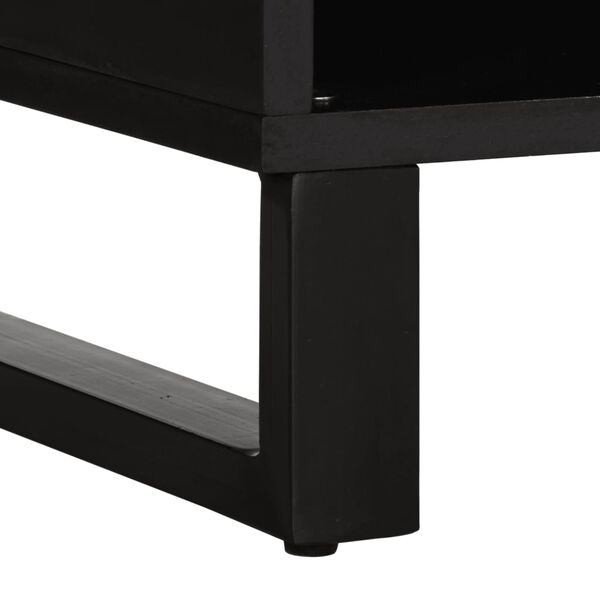 vidaXL Ντουλάπι 80x34x75 εκ. από Μασίφ Ξύλο Ακακίας