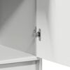vidaXL Highboard &Lambda;&epsilon;&upsilon;&kappa;ό 40 x 40,5 x 135 &epsilon;&kappa;. &Epsilon;&pi;&epsilon;&xi;&epsilon;&rho;&gamma;&alpha;&sigma;&mu;έ&nu;&omicron; &xi;ύ&lambda;&omicron;