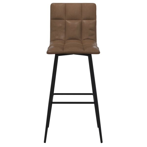 vidaXL &Sigma;&kappa;&alpha;&mu;&pi;ό &Mu;&pi;&alpha;&rho; 2 &tau;&epsilon;&mu;. &Sigma;&kappa;&omicron;ύ&rho;&omicron; &Kappa;&alpha;&phi;έ &alpha;&pi;ό &Sigma;&upsilon;&nu;&theta;&epsilon;&tau;&iota;&kappa;ό &Delta;έ&rho;&mu;&alpha;