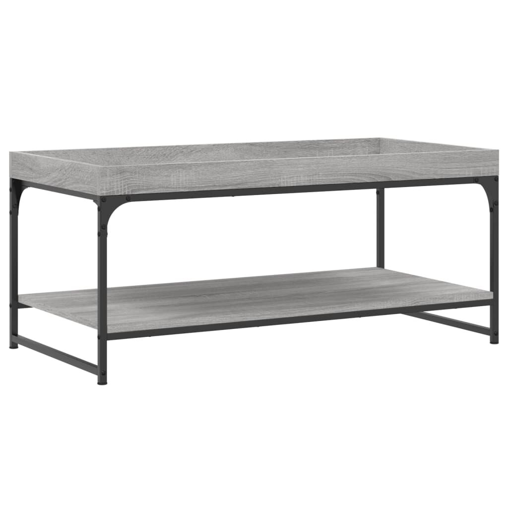 vidaXL Τραπεζάκι Σαλονιού Γκρι Sonoma 100x49x45 εκ. Επεξεργασμένο Ξύλο