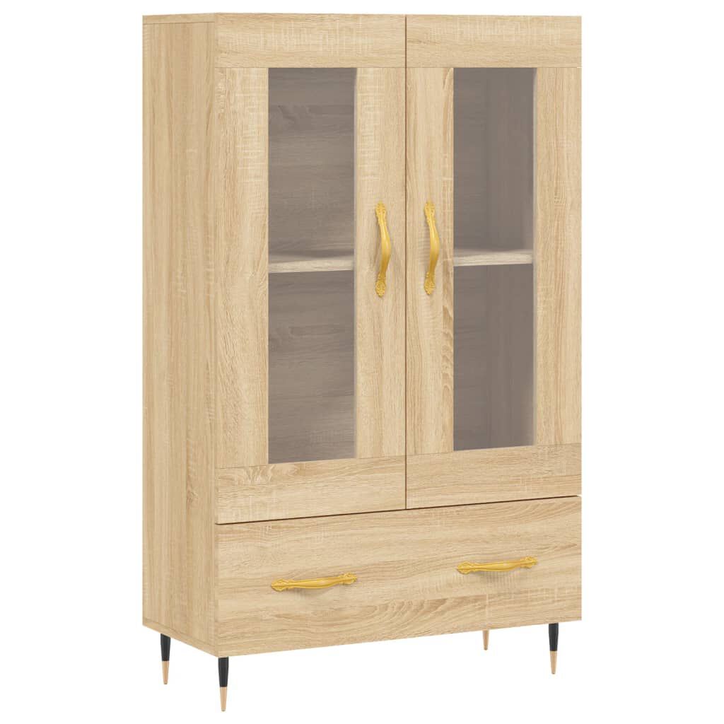 vidaXL Ντουλάπα Sonoma Δρυς 69,5 x 31 x 115 εκ. από Επεξεργασμένο Ξύλο