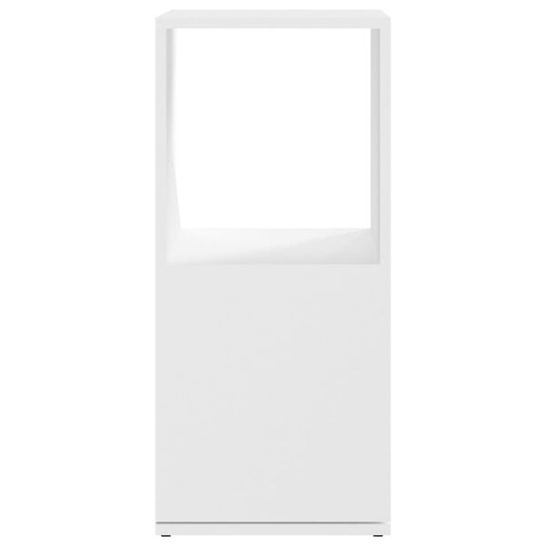 vidaXL Ντουλάπι Περιστρεφόμενο Λευκό 34,5x34,5x75,5 εκ. Επεξ. Ξύλο