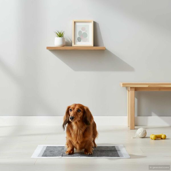 vidaXL Πατάκι Εκπαίδευσης Κατοικιδίου Μονόχρωμο 400 pcs 45 x 33 cm