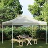 vidaXL Κάλυμμα Τέντας Εκδηλώσεων Κρεμ 4,5 x 3 μ. 270 γρ/μ²