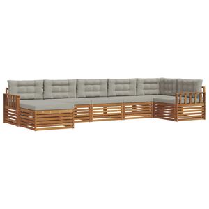 vidaXL &Sigma;&epsilon;&iota;&rho;ά &Kappa;&alpha;&nu;&alpha;&pi;έ &Epsilon;&xi;&omega;&tau;&epsilon;&rho;&iota;&kappa;&omicron;ύ 7 pcs &Phi;&upsilon;&sigma;&iota;&kappa;ό &kappa;&alpha;&iota; &Alpha;&nu;&omicron;&iota;&chi;&tau;ό &Gamma;&kappa;&rho;&iota;