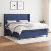 vidaXL &Kappa;&rho;&epsilon;&beta;ά&tau;&iota; Boxspring &mu;&epsilon; &Sigma;&tau;&rho;ώ&mu;&alpha; &Mu;&pi;&lambda;&epsilon; 160x200 &epsilon;&kappa;. &Upsilon;&phi;&alpha;&sigma;&mu;ά&tau;&iota;&nu;&omicron;