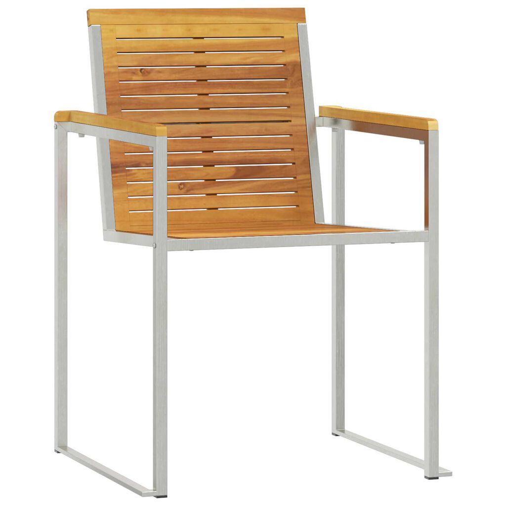 vidaXL Ξαπλώστρα 3-πρόσωπο 3 pcs Καφέ 200 x 60 x 88εκ Μασίφ ξύλο teak