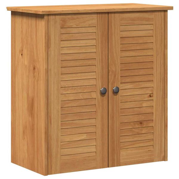vidaXL Σετ Επίπλων Μπάνιου με συρτάρι 2 pcs Καφέ 67.5 x 34 x 80 εκ.