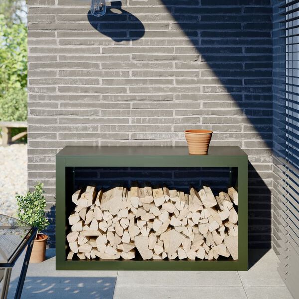 vidaXL &Rho;ά&phi;&iota; &Kappa;&alpha;&upsilon;&sigma;ό&xi;&upsilon;&lambda;&omega;&nu; &Pi;&rho;ά&sigma;&iota;&nu;&eta; 100x40x60 &epsilon;&kappa;. &Alpha;&tau;&sigma;ά&lambda;&iota;&nu;&omicron;