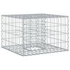 vidaXL &Alpha;&nu;&alpha;&sigma;&eta;&kappa;&omega;&mu;έ&nu;&omicron; &kappa;&rho;&epsilon;&beta;ά&tau;&iota; gabion 60 x 60 x 40 cm &Alpha;&sigma;&eta;&mu;ί