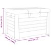 vidaXL Κουτί Μαξιλαριών Εξ Χώρου Ανθρακί 73x50,5x46,5εκ Πολυπροπυλένιο