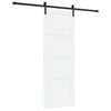 vidaXL &Sigma;&upsilon;&rho;ό&mu;&epsilon;&nu;&eta; &Pi;ό&rho;&tau;&alpha; 78 x 211 cm &Epsilon;&pi;&epsilon;&xi;&epsilon;&rho;&gamma;&alpha;&sigma;&mu;έ&nu;&omicron; &Xi;ύ&lambda;&omicron; &Lambda;&epsilon;&upsilon;&kappa;ό &kappa;&alpha;&iota; &Mu;&alpha;ύ&rho;&omicron;
