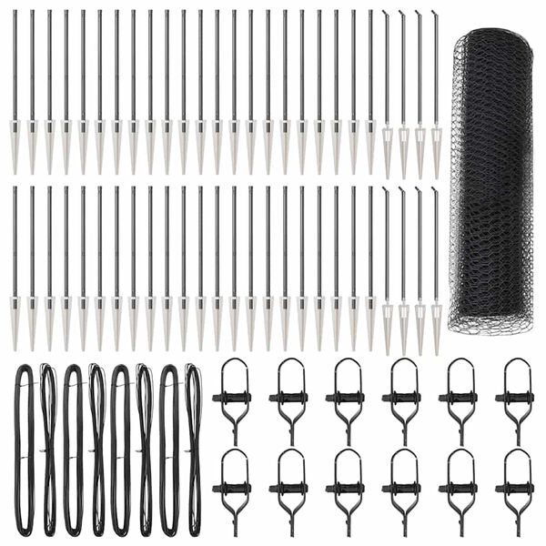 vidaXL &Sigma;&tau;ύ&lambda;&omicron;&sigmaf; &Pi;&epsilon;&rho;&iota;&phi;&rho;ά&xi;&epsilon;&omega;&nu; &Gamma;&kappa;&rho;&iota; 100 x 1 &mu; (25 &chi;&lambda;&sigma;&tau; &pi;&lambda;έ&gamma;&mu;&alpha;)