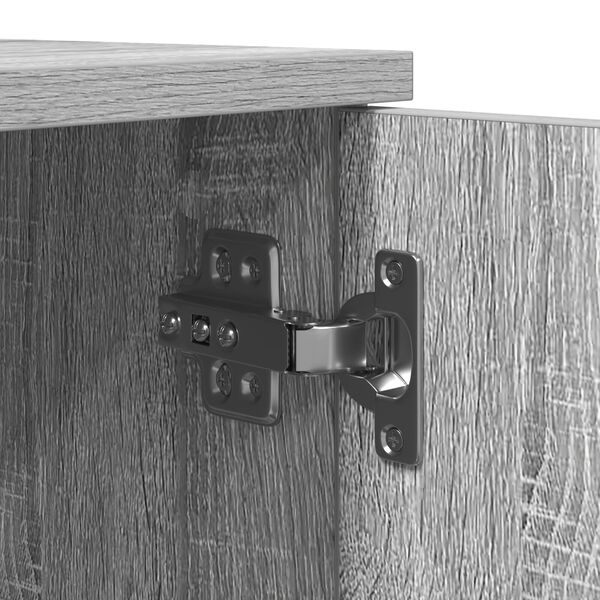 vidaXL Ντουλάπα Αποθήκευσης Γκρι Sonoma 108x41x40 εκ. Επεξεργασμένο ξύλο