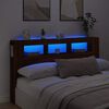 vidaXL &Kappa;&epsilon;&phi;&alpha;&lambda;ά&rho;&iota; &Kappa;&rho;&epsilon;&beta;&alpha;&tau;&iota;&omicron;ύ &mu;&epsilon; LED &Kappa;&alpha;&phi;έ &Delta;&rho;&upsilon;&sigmaf; 180x18,5x103,5 &epsilon;&kappa;