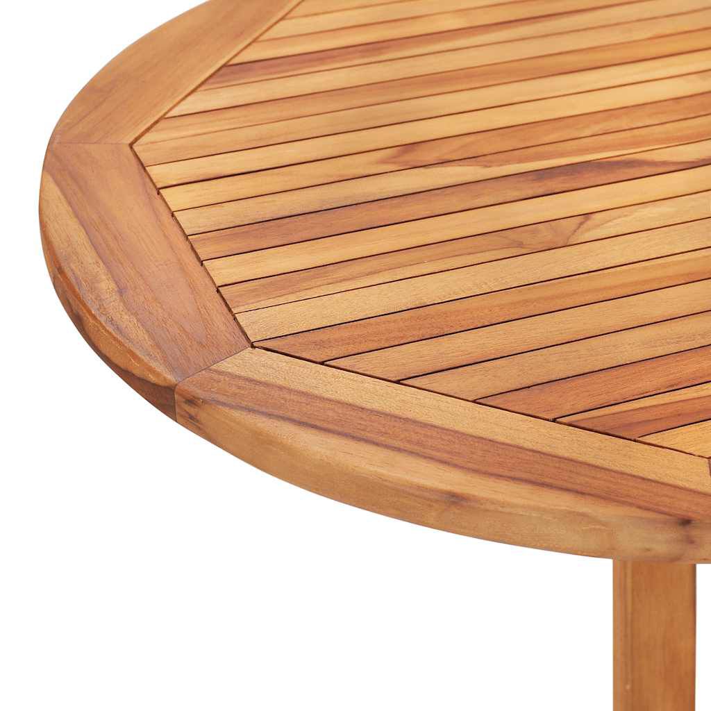 vidaXL Τραπέζι Κήπου Butterfly Πτυσσόμενο 120x70x75 εκ Μασίφ Ξύλο Teak