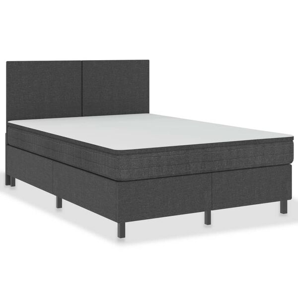vidaXL &Kappa;&rho;&epsilon;&beta;ά&tau;&iota; Boxspring &Sigma;&kappa;&omicron;ύ&rho;&omicron; &Gamma;&kappa;&rho;&iota; 180 x 200 &epsilon;&kappa;. &Upsilon;&phi;&alpha;&sigma;&mu;ά&tau;&iota;&nu;&omicron;