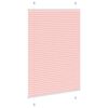vidaXL Πλισέ περσίδα ροζ 90x150 cm Πλάτος υφάσματος 89,4 cm