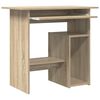 vidaXL Γραφείο Χρώμα Sonoma Δρυς 80 x 45 x 74 εκ. από Επεξ. Ξύλο