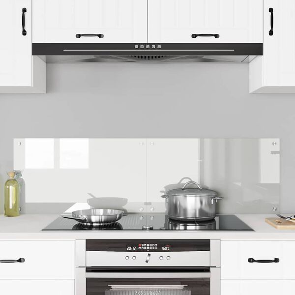 vidaXL Πίσω Πάνελ Κουζίνας 2 pcs Διαφανές 70 x 40 cm σκληρυμένο γυαλί