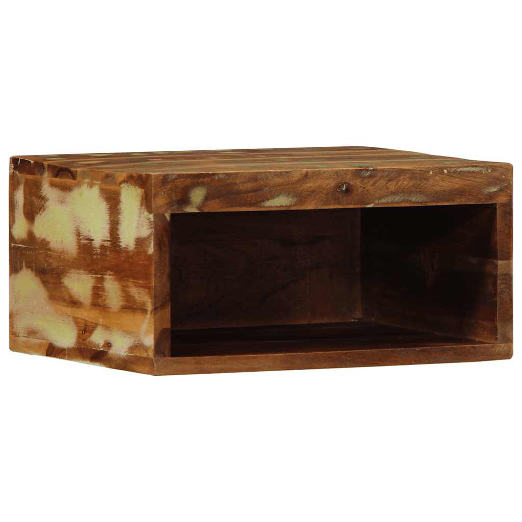 vidaXL Επίτοιχο ντουλάπι τηλεόρασης 40x30x19cm Ξύλο μασίφ αναγεννημένο