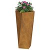 vidaXL &Gamma;&lambda;ά&sigma;&tau;&rho;&alpha; 2 pcs &Sigma;&kappa; rusty 30 x 30 x 75 &epsilon;&kappa;