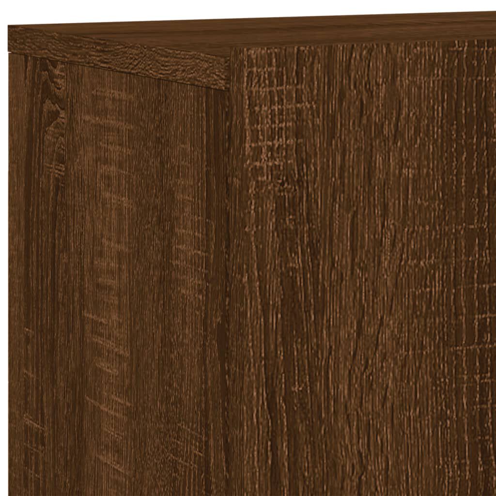 vidaXL Ντουλάπι Τοίχου Τηλεόρασης Καφέ Δρυς 60 x 30 x 41 εκ.