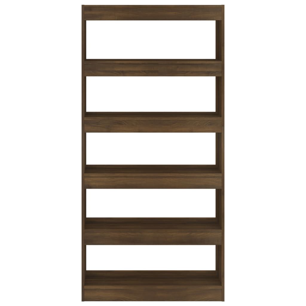 vidaXL Βιβλιοθήκη/Διαχωρισ. Χώρου Sonoma Δρυς 80x30x135 εκ. Επεξ. Ξύλο
