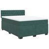vidaXL &Kappa;&rho;&epsilon;&beta;ά&tau;&iota; Boxspring &mu;&epsilon; &Sigma;&tau;&rho;ώ&mu;&alpha; &Sigma;&kappa;&omicron;ύ&rho;&omicron; &Pi;&rho;ά&sigma;&iota;&nu;&omicron; 140x200&epsilon;&kappa;. &Beta;&epsilon;&lambda;&omicron;ύ&delta;&iota;&nu;&omicron;