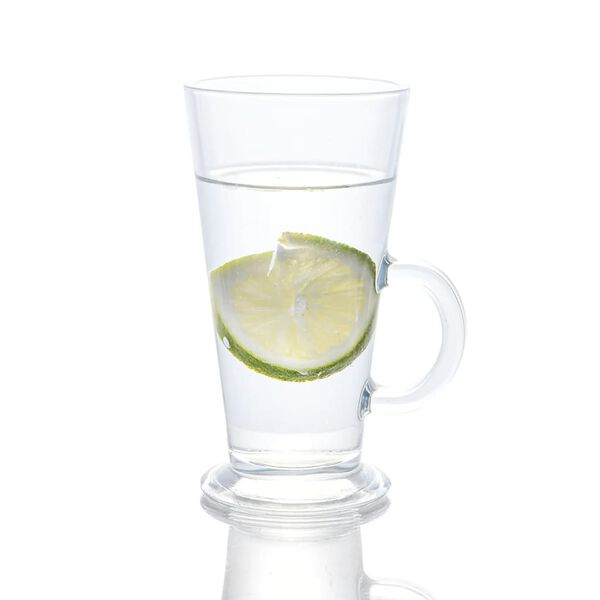 vidaXL Ποτήρια Λάτε με Λαβή 6 Τεμ. 250 ml
