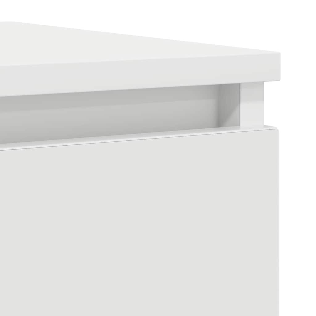 vidaXL Sideboard Λευκό 100x35x76 cm Κατασκευασμένο ξύλο