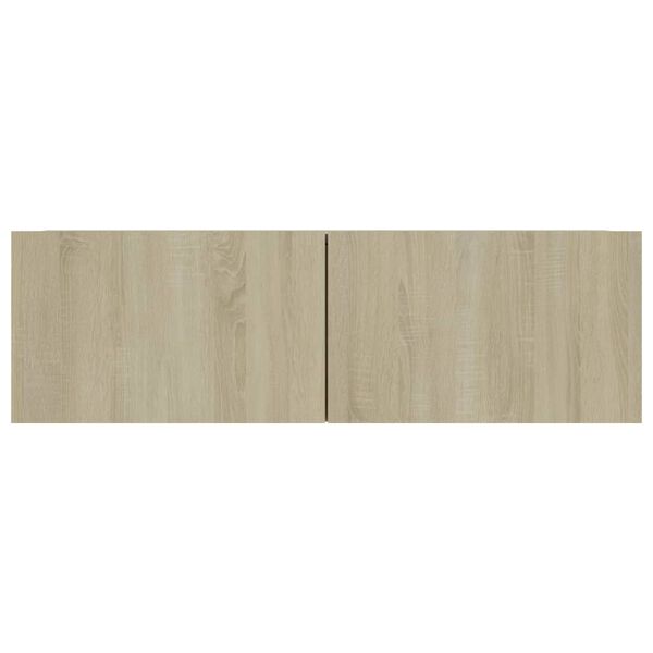 vidaXL Έπιπλα Τηλεόρασης 4 τεμ. Sonoma Δρυς 100x30x30 εκ. Επεξ. Ξύλο