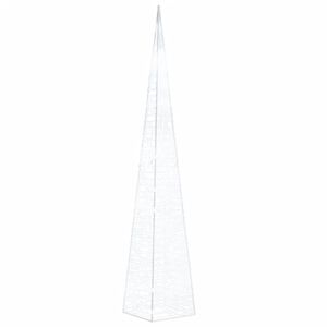 vidaXL Κώνος Διακοσμητικός LED Ακρυλ. Ψυχρό Λευκό 60 εκ.