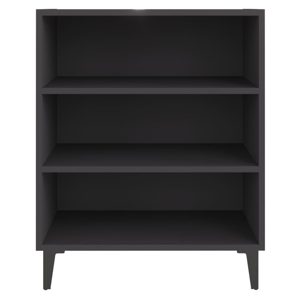vidaXL Ραφιέρα Γκρι 57 x 35 x 70 εκ. από Επεξ. Ξύλο