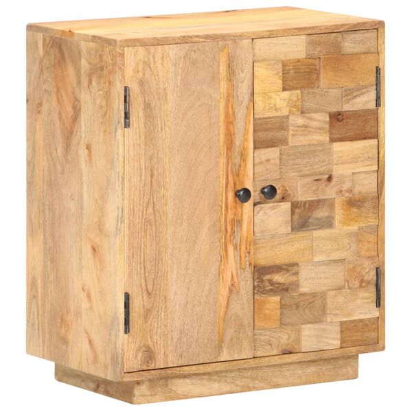 vidaXL Ντουλάπι 60 x 35 x 70 εκ. από Μασίφ Ξύλο Μάνγκο