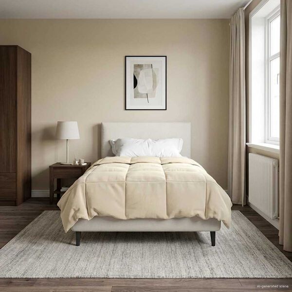 vidaXL &Kappa;&omicron;&upsilon;&beta;έ&rho;&tau;&alpha; &omicron;&lambda;ό&kappa;&lambda;&eta;&rho;&omicron;&upsilon; &tau;&omicron;&upsilon; &chi;&rho;ό&nu;&omicron;&upsilon; &Kappa;&rho;&epsilon;&mu; 135 x 200 cm &Mu;&iota;&kappa;&rho;&omicron;ΐ&nu;&epsilon;&sigmaf;