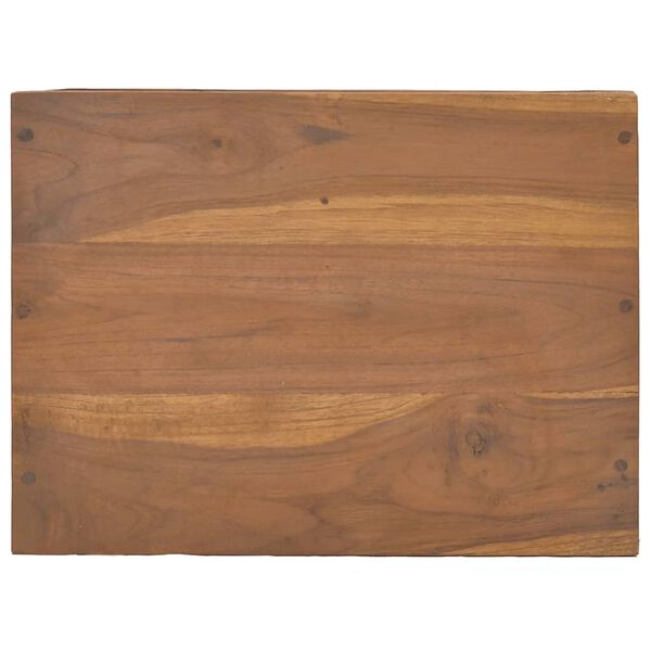 vidaXL Κομοδίνο 40 x 30 x 45 εκ. από Μασίφ Ξύλο Teak