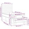 vidaXL &Kappa;&rho;&epsilon;&beta;ά&tau;&iota; Boxspring &mu;&epsilon; &Sigma;&tau;&rho;ώ&mu;&alpha; &Mu;&pi;&lambda;&epsilon; 80x200 &epsilon;&kappa;. &Upsilon;&phi;&alpha;&sigma;&mu;ά&tau;&iota;&nu;&omicron;