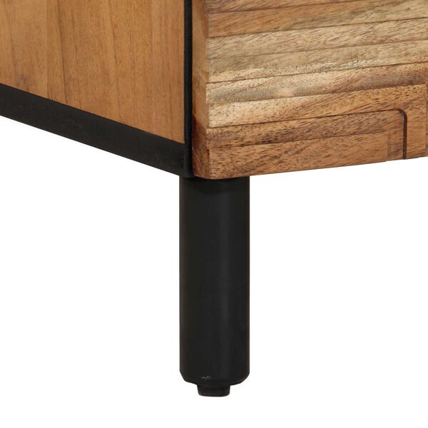 VidaXL Ντουλάπες 2 τεμάχια Καφέ 60x33x75 cm Μασίφ ξύλο ακακίας
