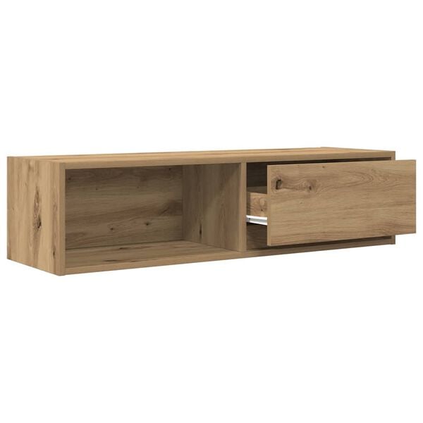 vidaXL Έπιπλα Τηλεόρασης 2 τεμ. 100x31x25,5 εκ. Επεξεργασμένο Ξύλο