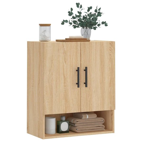 vidaXL Ντουλάπι Τοίχου Sonoma Δρυς 60 x 31 x 70 εκ. Επεξεργασμένο Ξύλο