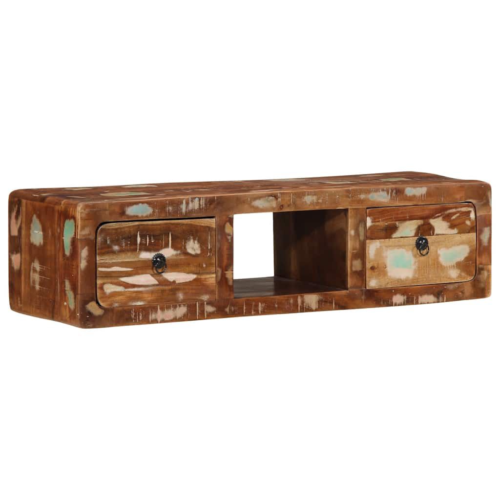 vidaXL Έπιπλο Τηλεόρασης 100x32x25 εκ. από Μασίφ Ανακυκλωμένο Ξύλο