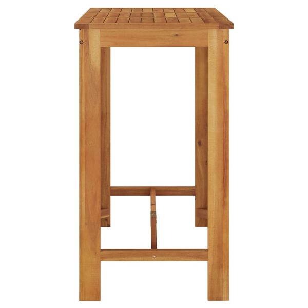 vidaXL Τραπέζι Μπαρ Κήπου 120 x 60 x 105 εκ. από Μασίφ Ξύλο Ακακίας