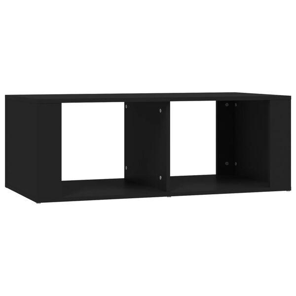 vidaXL Τραπεζάκι Σαλονιού Μαύρο 100x50x36 εκ. από Επεξεργασμένο Ξύλο