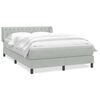 vidaXL &Kappa;&rho;&epsilon;&beta;ά&tau;&iota; Boxspring &mu;&epsilon; &Sigma;&tau;&rho;ώ&mu;&alpha; &Alpha;&nu;&omicron;&iota;&chi;&tau;ό &Gamma;&kappa;&rho;&iota; 160x220 &epsilon;&kappa;. &Beta;&epsilon;&lambda;&omicron;ύ&delta;&iota;&nu;&omicron;