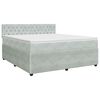 vidaXL &Kappa;&rho;&epsilon;&beta;ά&tau;&iota; box spring &mu;&epsilon; &sigma;&tau;&rho;ώ&mu;&alpha; &Alpha;&nu;&omicron;&iota;&chi;&tau;ό &gamma;&kappa;&rho;&iota; 160 x 200 cm &Beta;&epsilon;&lambda;&omicron;ύ&delta;&omicron;