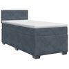 vidaXL &Kappa;&rho;&epsilon;&beta;ά&tau;&iota; box spring &mu;&epsilon; &sigma;&tau;&rho;ώ&mu;&alpha; &Sigma;&kappa;&omicron;ύ&rho;&omicron; &Gamma;&kappa;&rho;&iota; 90 x 200 cm &Beta;&epsilon;&lambda;&omicron;ύ&delta;&omicron;