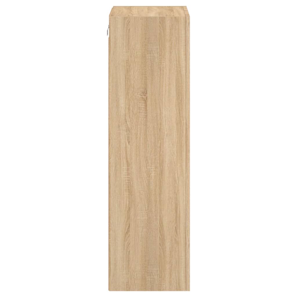vidaXL Έπιπλο Τοίχου Τηλεόρασης Sonoma Δρυς 40,5x30x102 εκ. Επεξ. Ξύλο