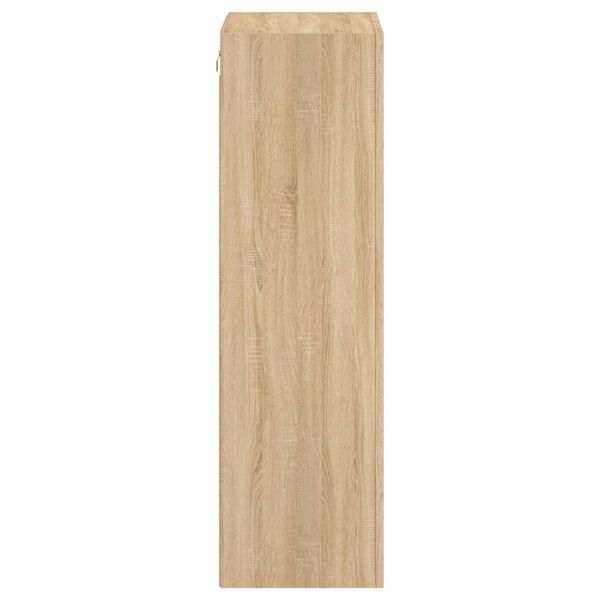 vidaXL Έπιπλο Τοίχου Τηλεόρασης Sonoma Δρυς 40,5x30x102 εκ. Επεξ. Ξύλο