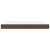 vidaXL Στρώμα με Pocket Springs Σκούρο Καφέ 100x200x20 εκ. Υφασμάτινο